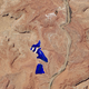 Illustration for article titled Why Theres an Electric Blue Lake in the Middle of the Utah Desert